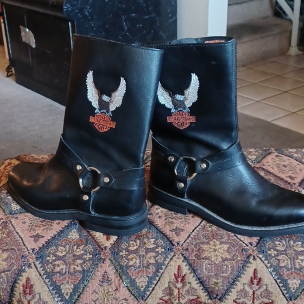 Harley Davidson boots women size 9